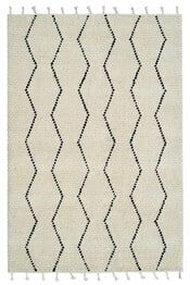 Dynamic Rugs CELESTIAL 6950-190 Ivory and Black